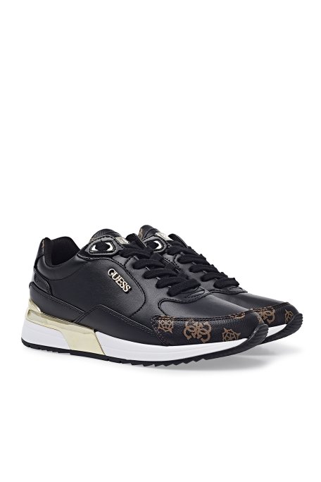 Guess Moxea Günlük Spor Bayan Ayakkabı FL5MOXFAL12 BLKBR SİYAH - 3