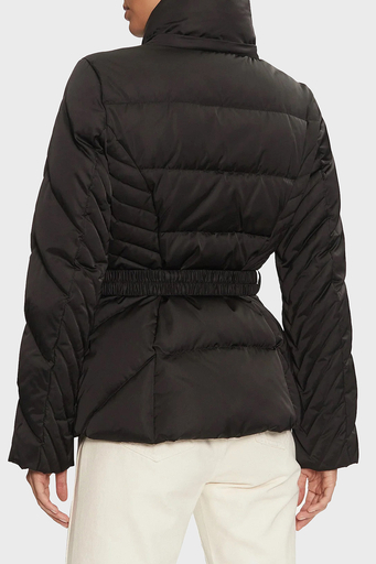 Guess New Olga Regular Fit Çıkarılabilir Kapüşonlu Şişme W4BL53WEX52 Bayan Mont W4BL53 WEX52 JBLK SİYAH - 5