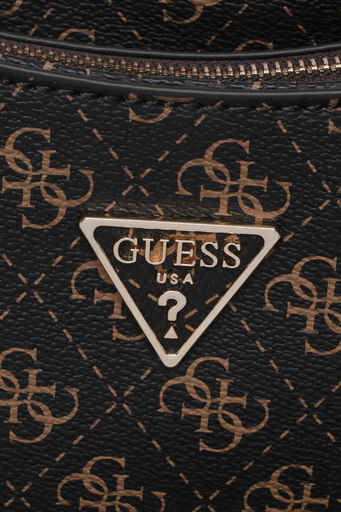 Guess Noelle 4G Poeny Logolu Deri AyarlanabilirAskılı HWQL7879180 Bayan Çanta HWQL78 79180 BRO KAHVE - 5