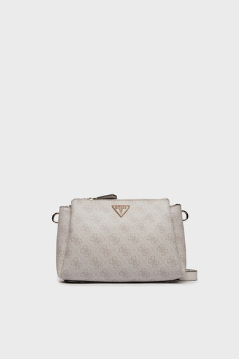 Guess Noelle Logolu Çıkarılabilir Askılı HWBD7879120 Bayan Çanta HWBD78 79120 DVL AÇIK GRİ - 6