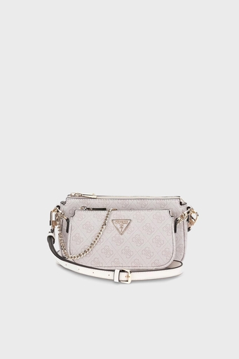 Guess Noelle Logolu Çıkarılabilir Uzatma Askılı Bayan Çanta HWBD7879710 DVL GRİ - 1