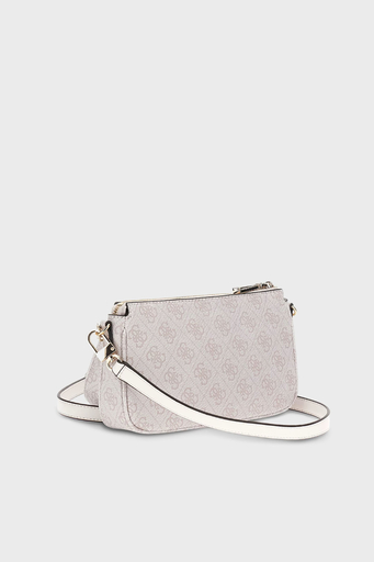 Guess Noelle Logolu Çıkarılabilir Uzatma Askılı Bayan Çanta HWBD7879710 DVL GRİ - 3