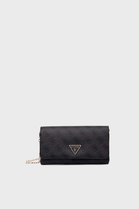 Guess Noelle Logolu Çıkarılabilir Zincir Askılı Mini HWBG7879750 Bayan Çanta HWBG78 79750 CLO ANTRASİT - 1
