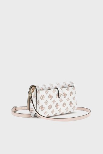 Guess Noelle Mini Detaylı Cüzdan Bölmeli Bayan Çanta HWPT7879790 WLO BEYAZ - 2