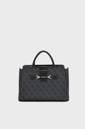 Guess Nolana 4G Logolu Çıkarılabilir Zincir Askılı HWSG9500060 Bayan Çanta HWSG95 00060 CLO ANTRASİT - 1