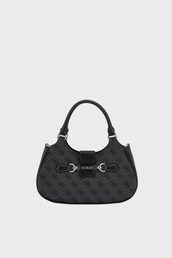 Guess Nolana Logolu Çıkarılabilir Zincir Askılı HWSG9500050 Bayan Çanta HWSG95 00050 CLO ANTRASİT - 4