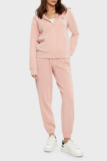 Guess Olympe Regular Fit Kapüşonlu Fermuarlı V4YQ06KCAY2 Bayan Sweat V4YQ06 KCAY2 G6M1 PEMBE - 3