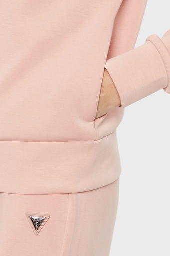 Guess Olympe Regular Fit Kapüşonlu Fermuarlı V4YQ06KCAY2 Bayan Sweat V4YQ06 KCAY2 G6M1 PEMBE - 5