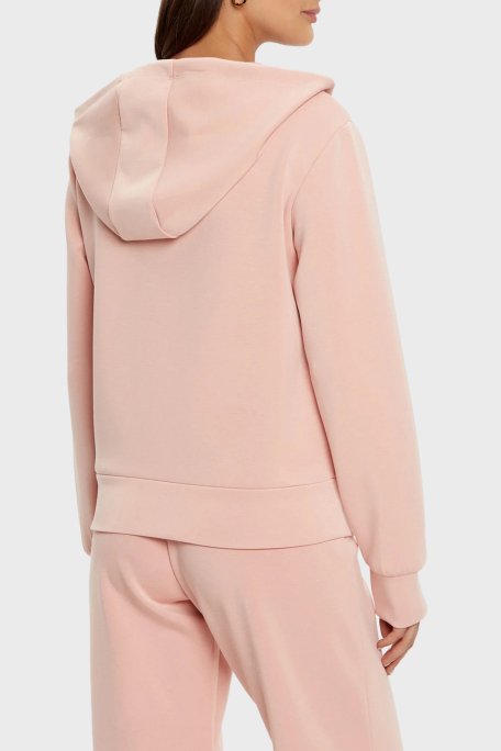 Guess Olympe Regular Fit Kapüşonlu Fermuarlı V4YQ06KCAY2 Bayan Sweat V4YQ06 KCAY2 G6M1 PEMBE - 3