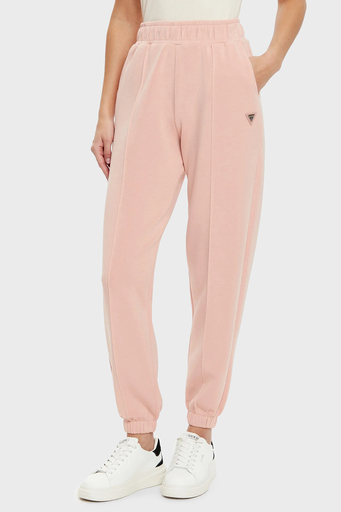 Guess Olympe Regular Fit Lastikli Bel Ribanalı Paça Jogger V5RB11KCAY2 Bayan Pantolon V5RB11 KCAY2 G6M1 PUDRA - 1