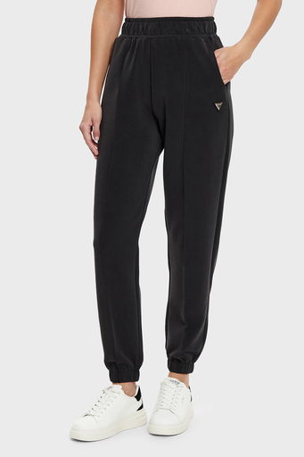 Guess Olympe Regular Fit Lastikli Bel Ribanalı Paça Jogger V5RB11KCAY2 Bayan Pantolon V5RB11 KCAY2 JBLK SİYAH - 1