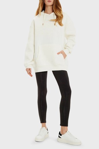 Guess Pamuklu Regular Fit Kapüşonlu V4BQ22KCHX0 Bayan Sweat V4BQ22 KCHX0 G042 EKRU - 3