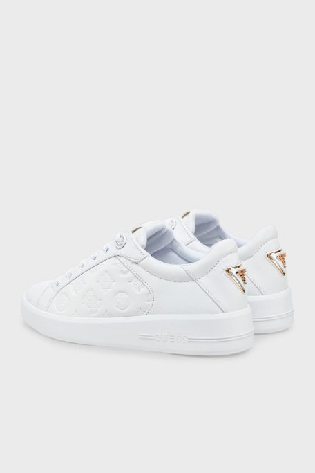 Guess Ronii 4G Logolu Sneaker FLJRONFAL12 Bayan Ayakkabı FLJRON FAL12 WHITE BEYAZ - 9