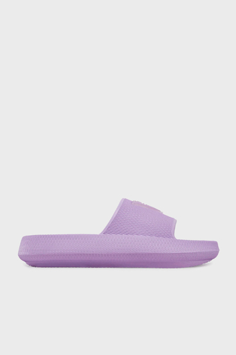 Guess Rubber Logolu Plaj E4GZ27WG5X0 Bayan Terlik E4GZ27 WG5X0 A405 LİLA - 1