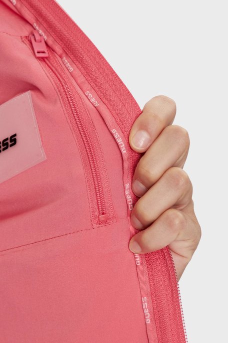 Guess Solid Regular Fit Çıkarılabilir Kapüşonlu V4YL04WF3X0 Bayan Mont V4YL04 WF3X0 G65P PEMBE - 6