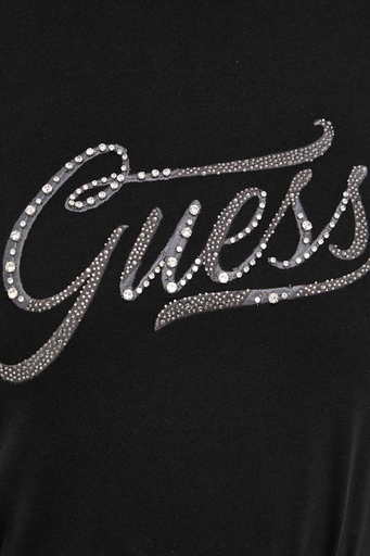 Guess Ss Cn Stone & Embro Pamuklu Regular Fit W4RI52 I3Z14 Bayan T Shirt W4RI52I3Z14 JBLK SİYAH - 10