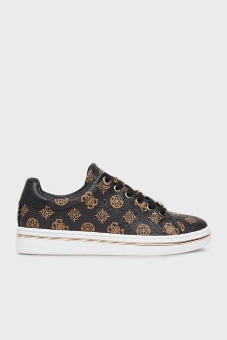 Guess Stasey 4G Logolu Sneaker FLPSTAFAL12 Bayan Ayakkabı FLPSTA FAL12 BROCR KAHVE - 7