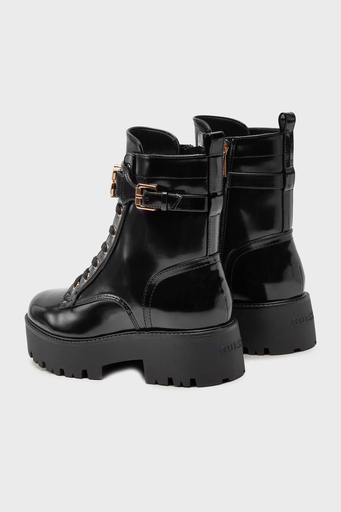 Guess Vaires Rugan Logolu FLTSOMPAT10 Bayan Bot FLTSOM PAT10 BLACK SİYAH - 3