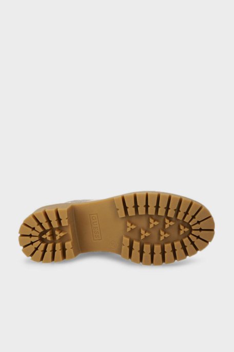 Guess Walkup Fermuarlı Bayan Bot FL8WAP FAL10 BEIBR BEJ-KAHVE - 5