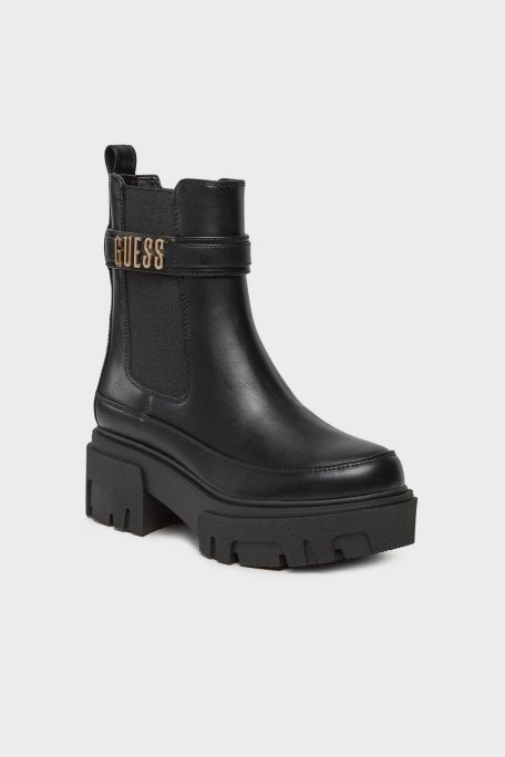 Guess Yelma Fermuarlı Bayan Bot FL8YEA ELE10 BLACK SİYAH - 2