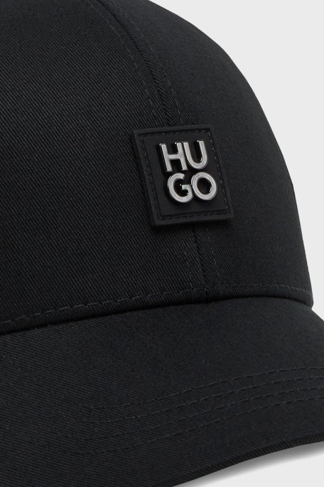Hugo % 100 Pamuk Logolu Erkek Şapka 50539554 001 SİYAH - 3