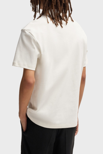 Hugo % 100 Pamuk Regular Fit Düğmeli Erkek Polo Yaka T Shirt 50517638 102 BEYAZ - 3