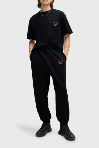 Hugo % 100 Pamuklu Regular Fit Erkek T Shirt 50518963 001 SİYAH - 3