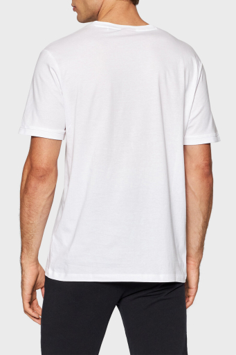 Hugo Baskılı Regular Fit Bisiklet Yaka % 100 Pamuk Erkek T Shirt 50447978 100 BEYAZ - 6