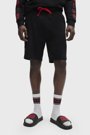 Hugo Belden Bağlamalı Pamuklu Regular Fit Erkek Short 50496996 001 SİYAH - 6