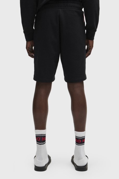 Hugo Belden Bağlamalı Pamuklu Regular Fit Erkek Short 50496996 001 SİYAH - 3