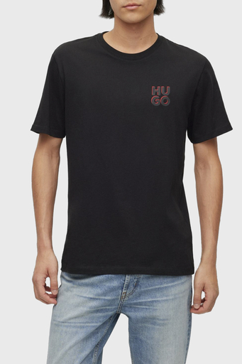 Hugo Bisiklet Yaka % 100 Pamuk Regular Fit 2 Pack Erkek T Shirt 50492550 001 SİYAH - 2