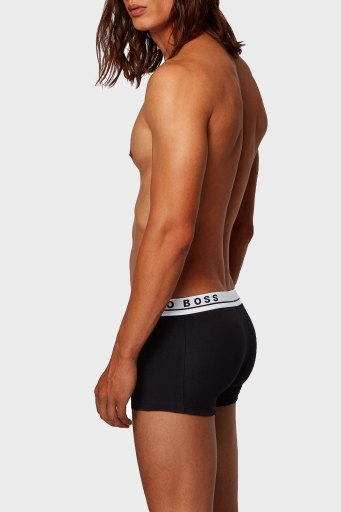 Boss Pamuklu 3 Pack Erkek Boxer 50420279 994 SİYAH - 8