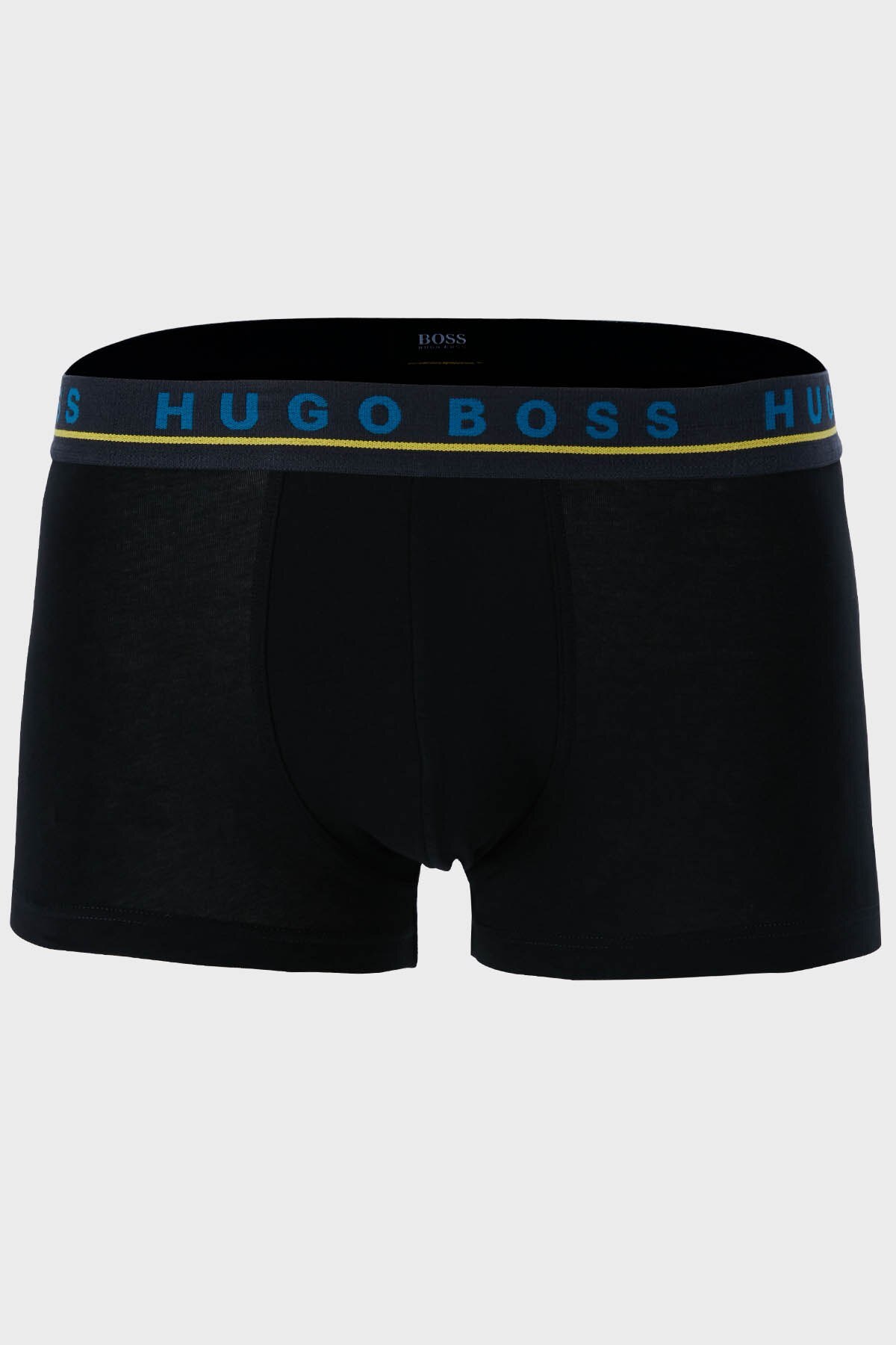 Hugo Boss 3 Pack Esnek Pamuklu Erkek Boxer 50459358 985 SİYAH