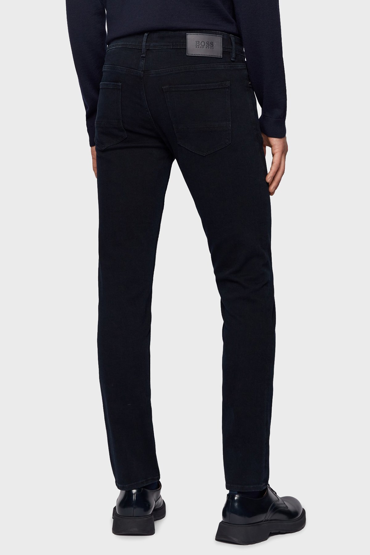 Hugo Boss Düşük Bel Extra Slim Fit Cepli Pamuklu Jeans Erkek Kot Pantolon 50458143 400 LACİVERT