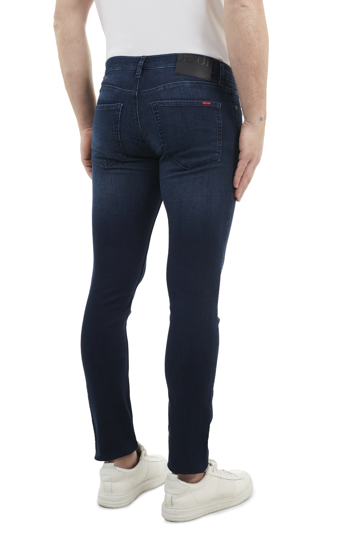 Hugo Extra Slim Fit Pamuklu Jeans Erkek Kot Pantolon 50446978 408 LACİVERT