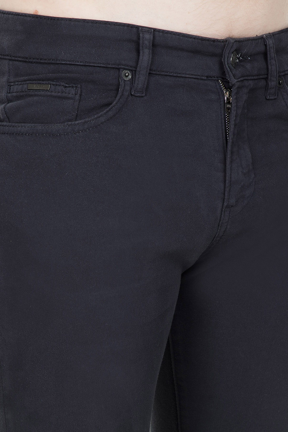 Hugo Boss Jeans Erkek Pamuklu Pantolon 50415317 402 LACİVERT