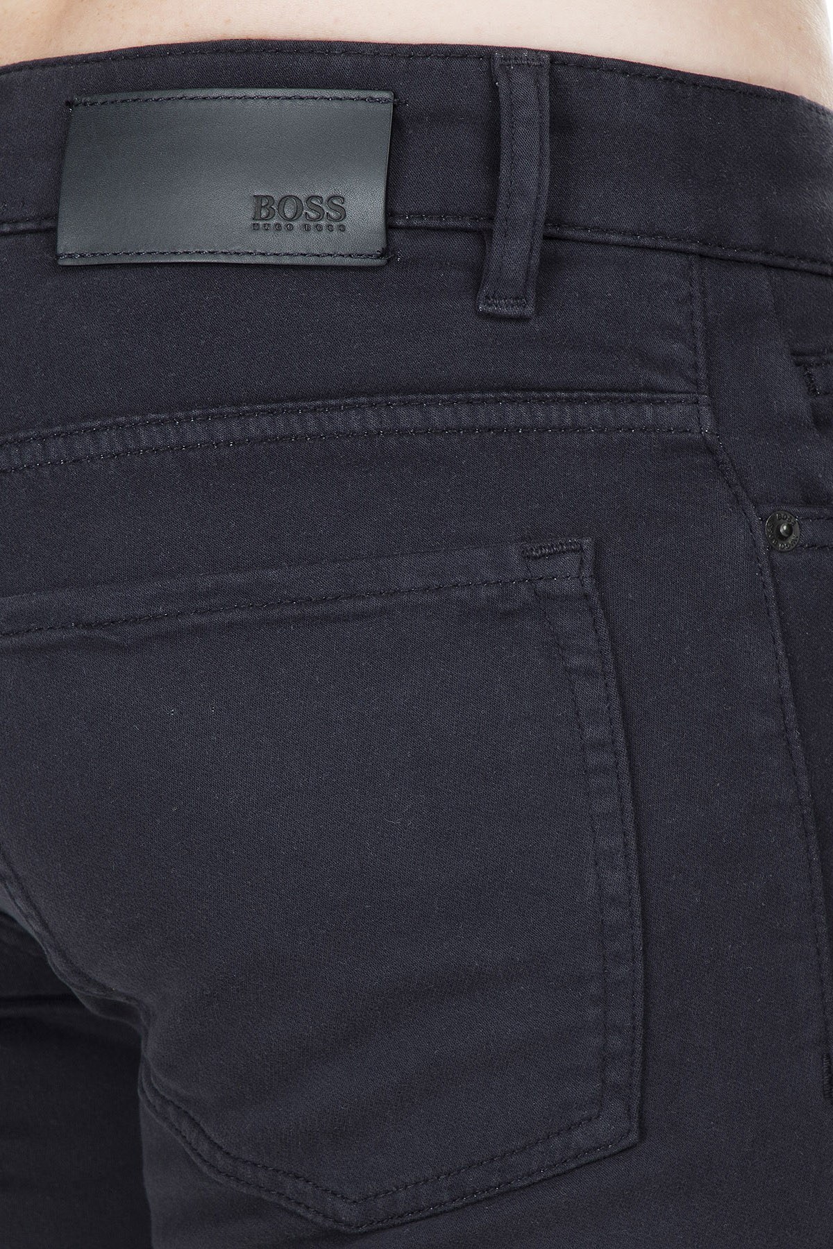 Hugo Boss Jeans Erkek Pamuklu Pantolon 50415317 402 LACİVERT