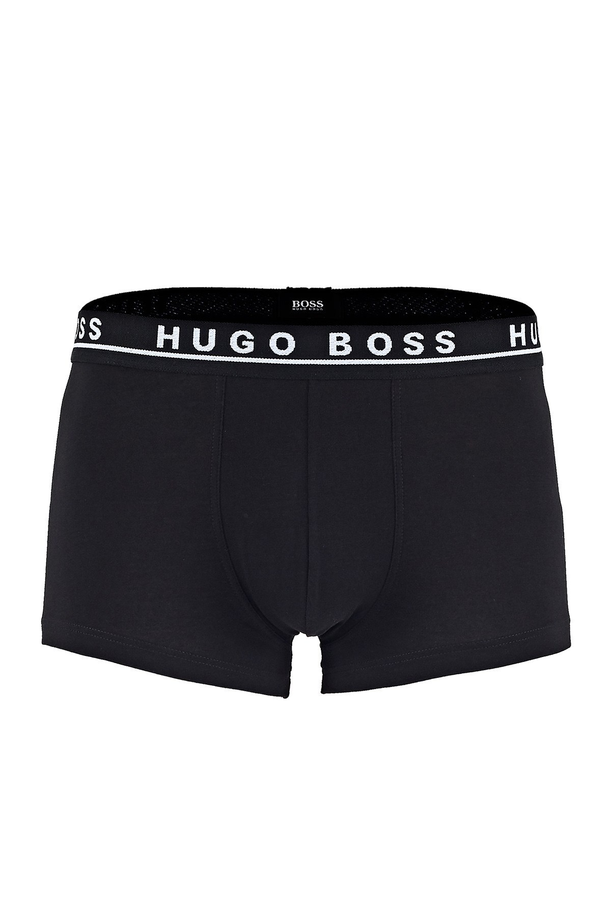Hugo Boss Pamuklu 3 Pack Erkek Boxer 50325403 061 Koyu Gri-Gri-Siyah