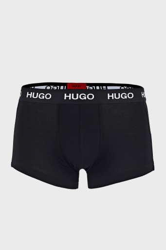 Hugo Pamuklu 3 Pack Erkek Boxer 50435463 001 SİYAH - 2