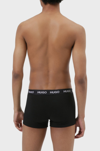 Hugo Pamuklu 3 Pack Erkek Boxer 50435463 001 SİYAH - 5