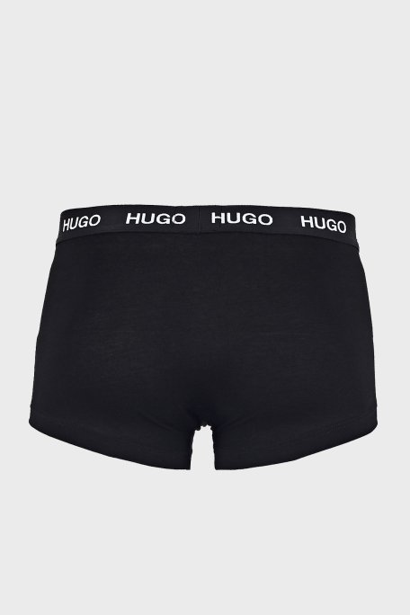 Hugo Pamuklu 3 Pack Erkek Boxer 50435463 001 SİYAH - 3