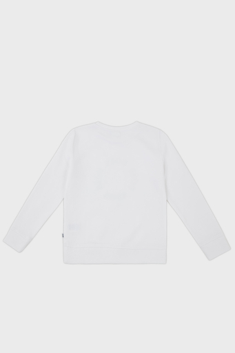 Hugo Boss Pamuklu Bisiklet Yaka Çocuk 25L39 10B Sweat 25L39/10B WHITE BEYAZ