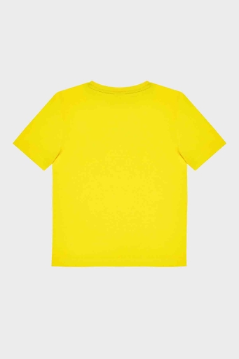 Hugo Boss Pamuklu Bisiklet Yaka Çocuk T Shirt 25G97/553 YELLOW SARI