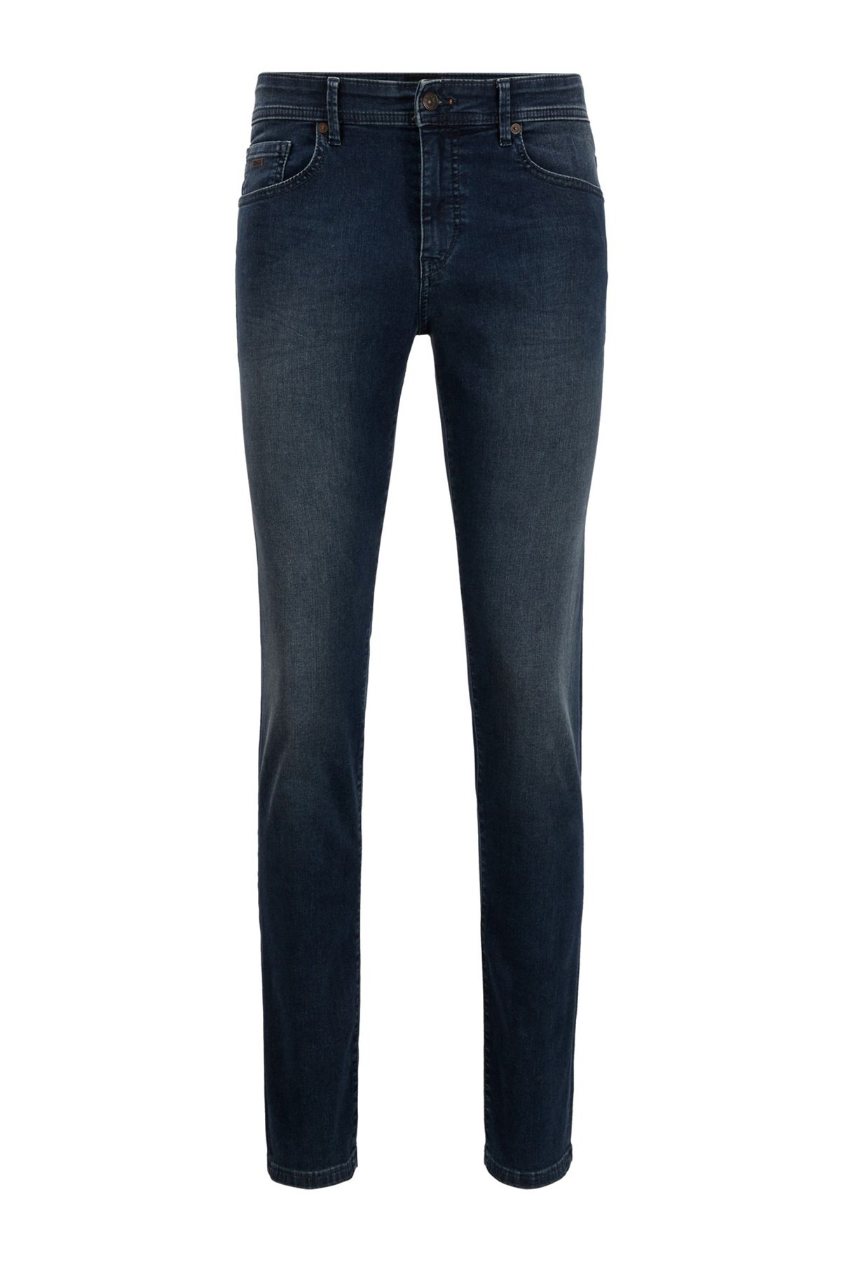 Hugo Boss Pamuklu Skinny Fit Jeans Erkek Kot Pantolon 50449016 410 LACİVERT