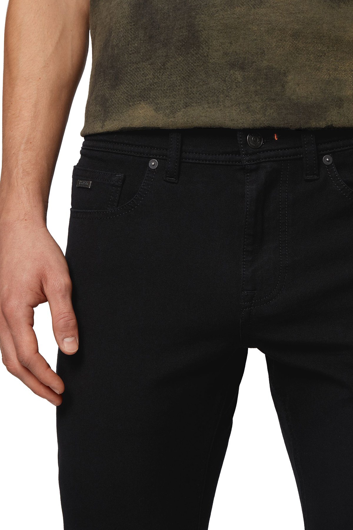 Hugo Boss Pamuklu Slim Fit Jeans Erkek Kot Pantolon 50449239 001 SİYAH
