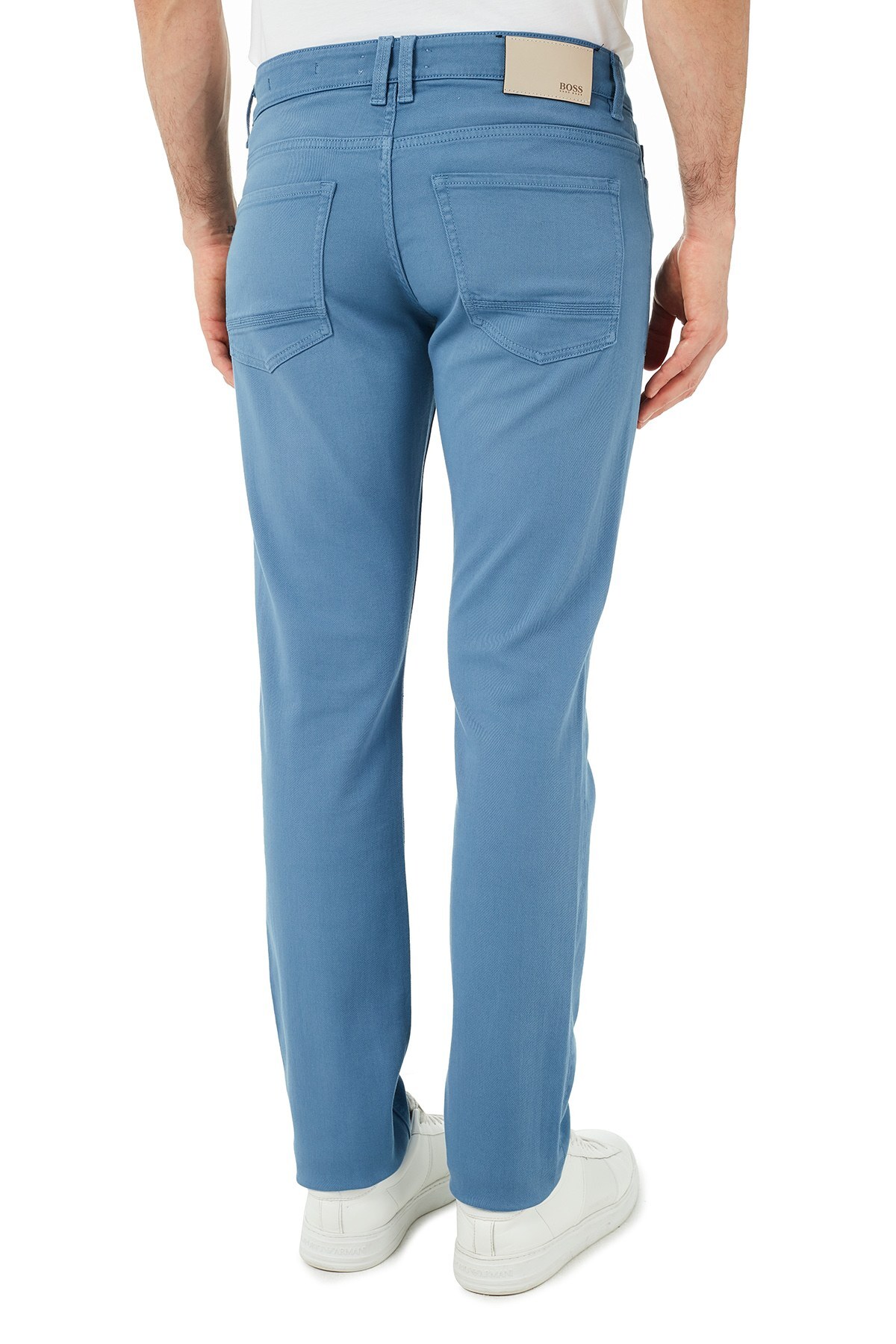 Hugo Boss Pamuklu Slim Fit Jeans Erkek Kot Pantolon 50449671 489 MAVİ