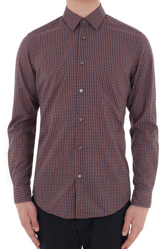 Hugo Boss Regular Fit Düz Yaka % 100 Pamuk Erkek Gömlek 50438904 844 KIRMIZI - 6