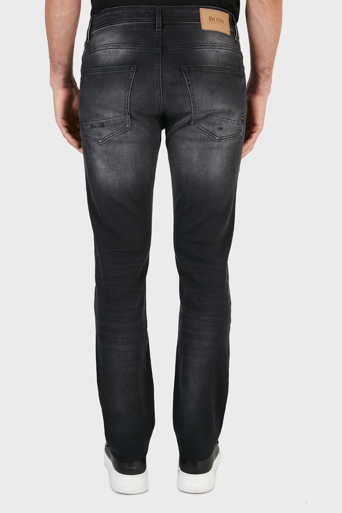 Hugo Boss Slim Fit Cepli Pamuklu Jeans Erkek Kot Pantolon 50458310 015 ANTRASİT