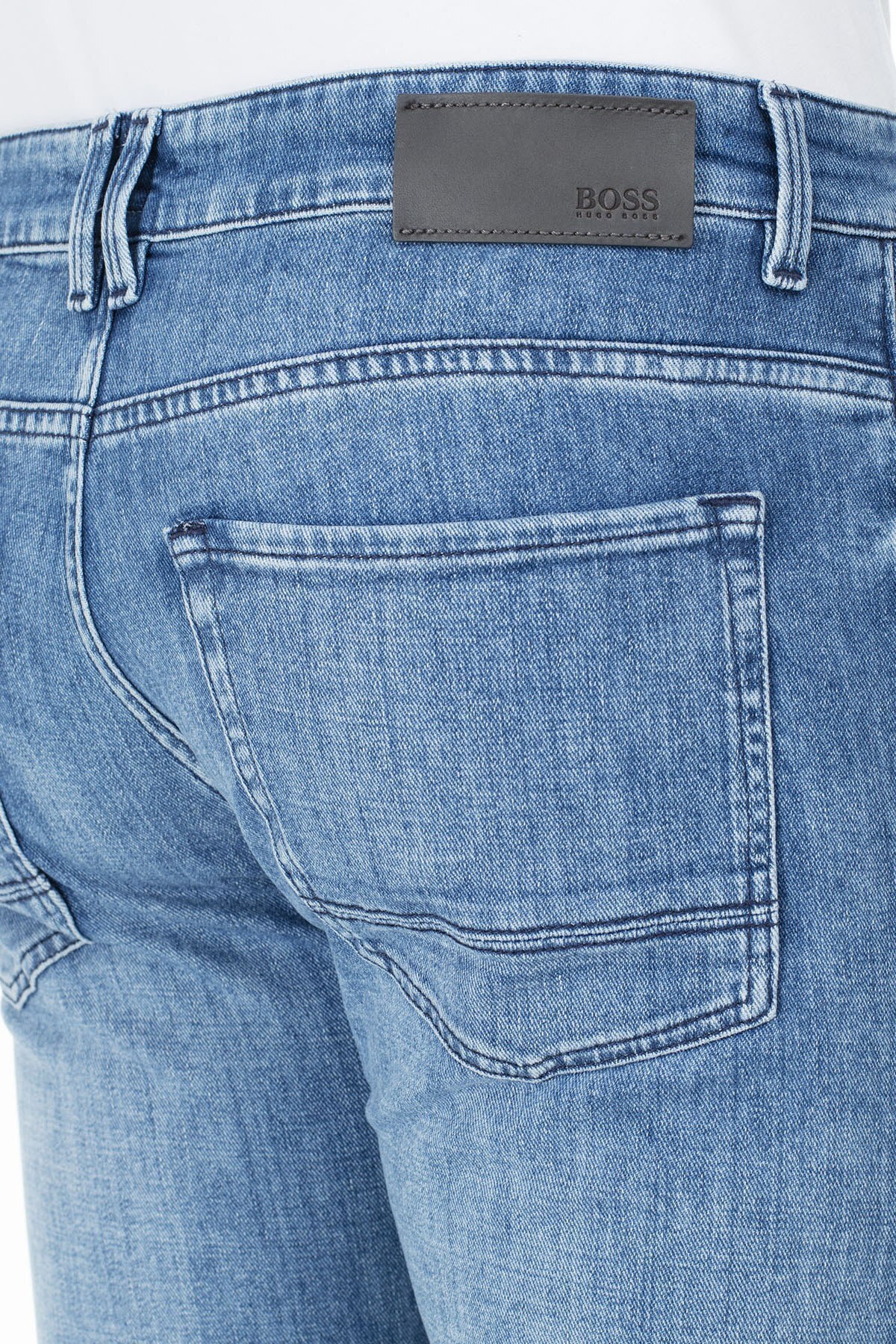 Hugo Boss Slim Fit Jeans Erkek Kot Pantolon 50426456 440 MAVİ