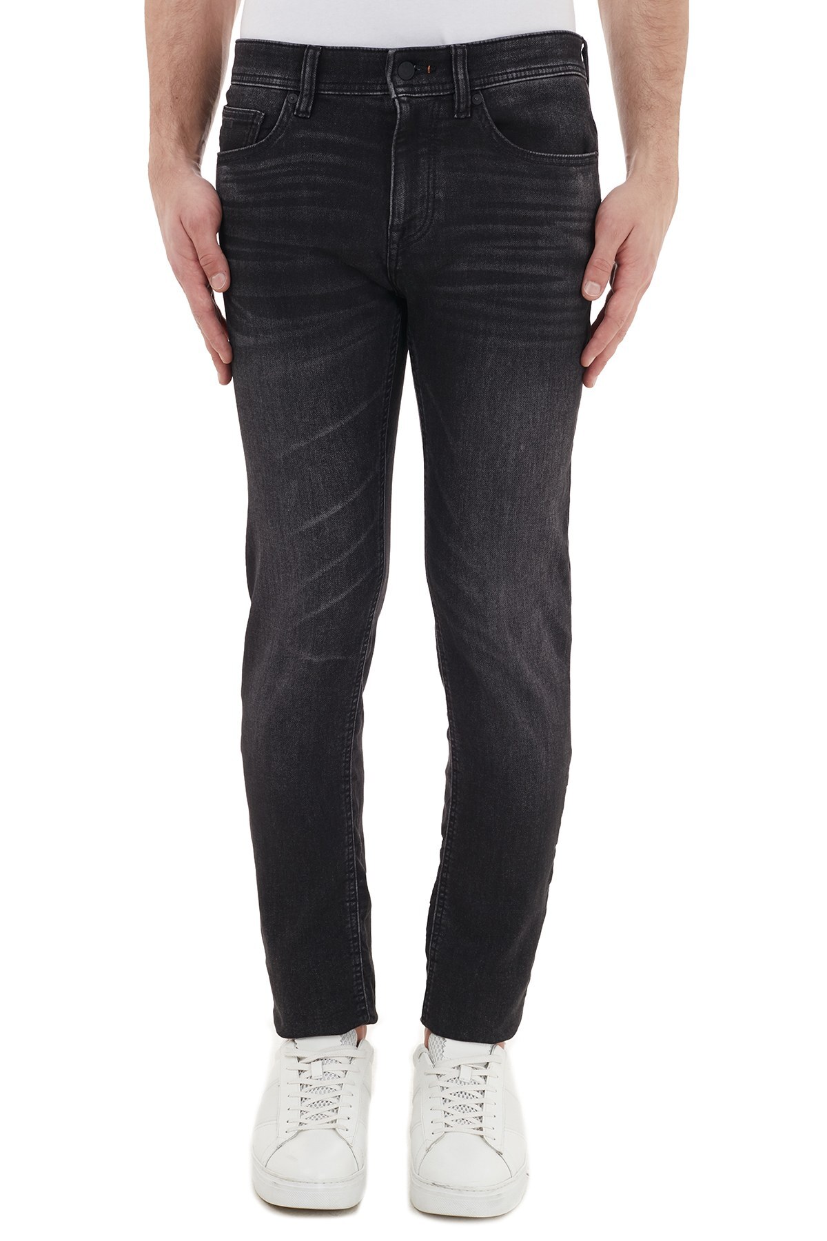 Hugo Boss Slim Fit Pamuklu Jeans Erkek Kot Pantolon 50438826 003 SİYAH